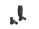 Kartell Design Twin Pack Angled Thermostatic Radiator Valve Anthracite Kartell Design Twin Pack Angled Thermostatic Radiator Valve Anthracite